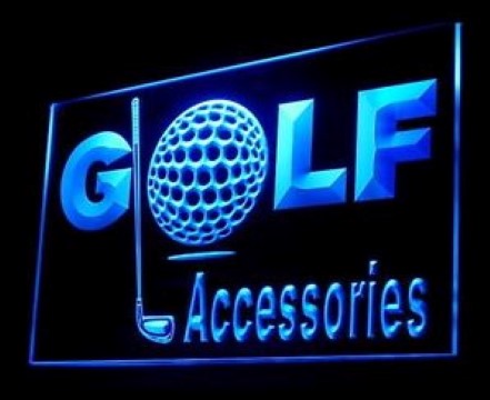 Open Golf Accessories LED Neon Sign